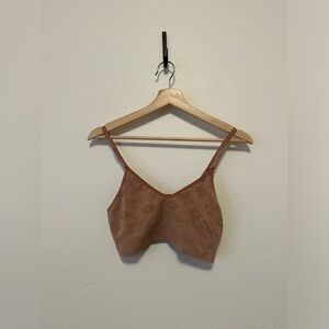 Branwyn Bra Bralette Merino Wool Nude